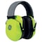 Ge Over-the-Head Hi-Vis Green Earmuffs, 27dB, Reflective Cushioned Headband GM452HV - alternate 1